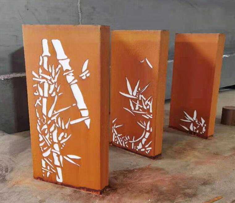 瓜州锈钢板灯箱